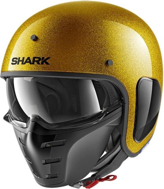 Shark blank glitter S drak fibre gold