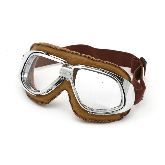 Bandit classic goggles, helder glas brown