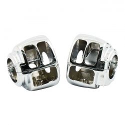 switch housing set chrome